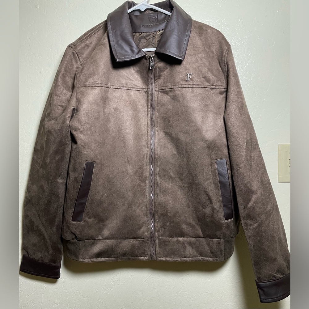 Suede jacket Ferrari collection